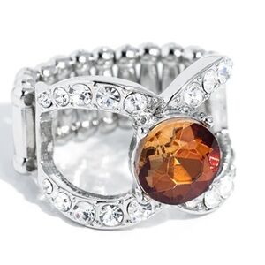 🟤⚪️🟤 “BOW CHICKA BOW WOW” BROWN RING ~ PAPARAZZI❗️ 🟤⚪️🟤